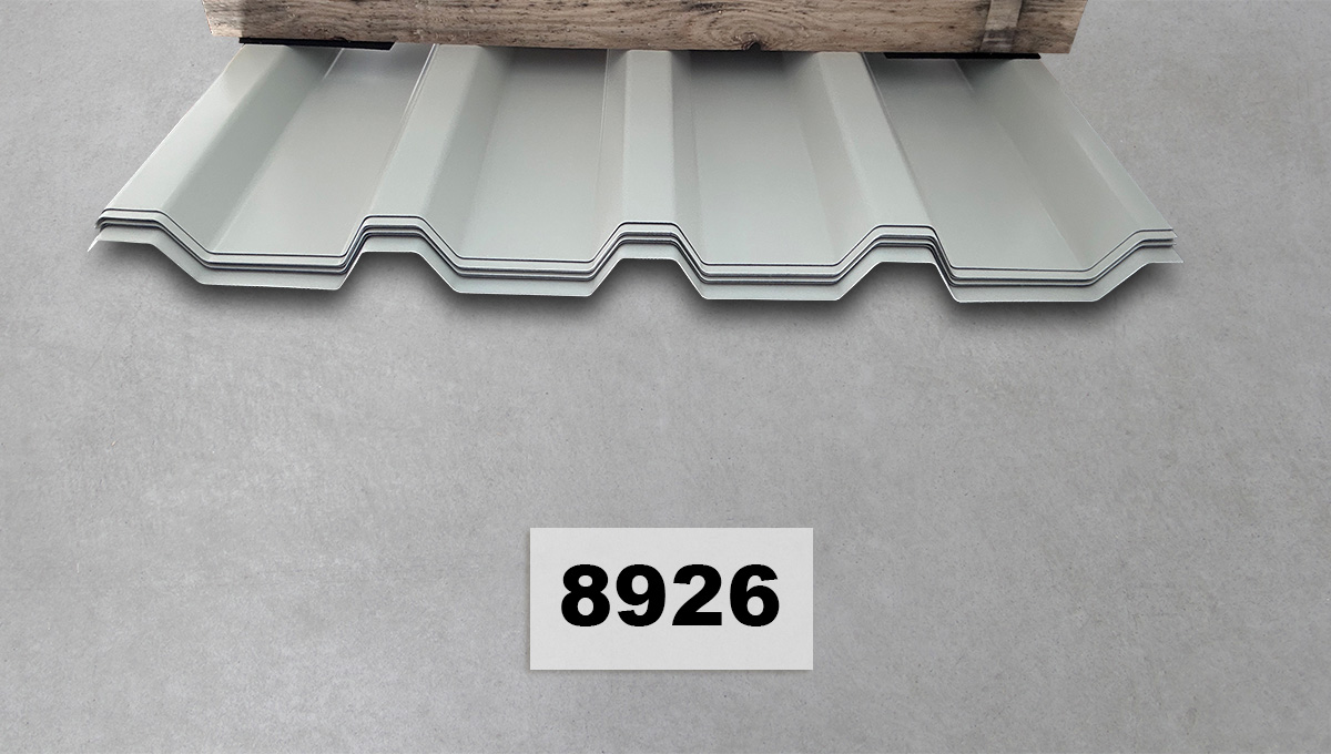 Stahlblech-Dachprofil, Metalldachblech, Dachpaneel, Lamelle, Stahlblechplatten