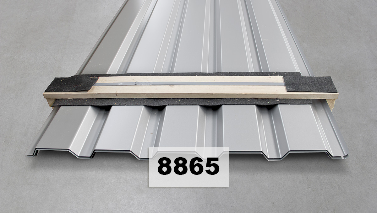 Dachblech, Blechdachsystem, Stahlblech, Metalldach, Profilblech