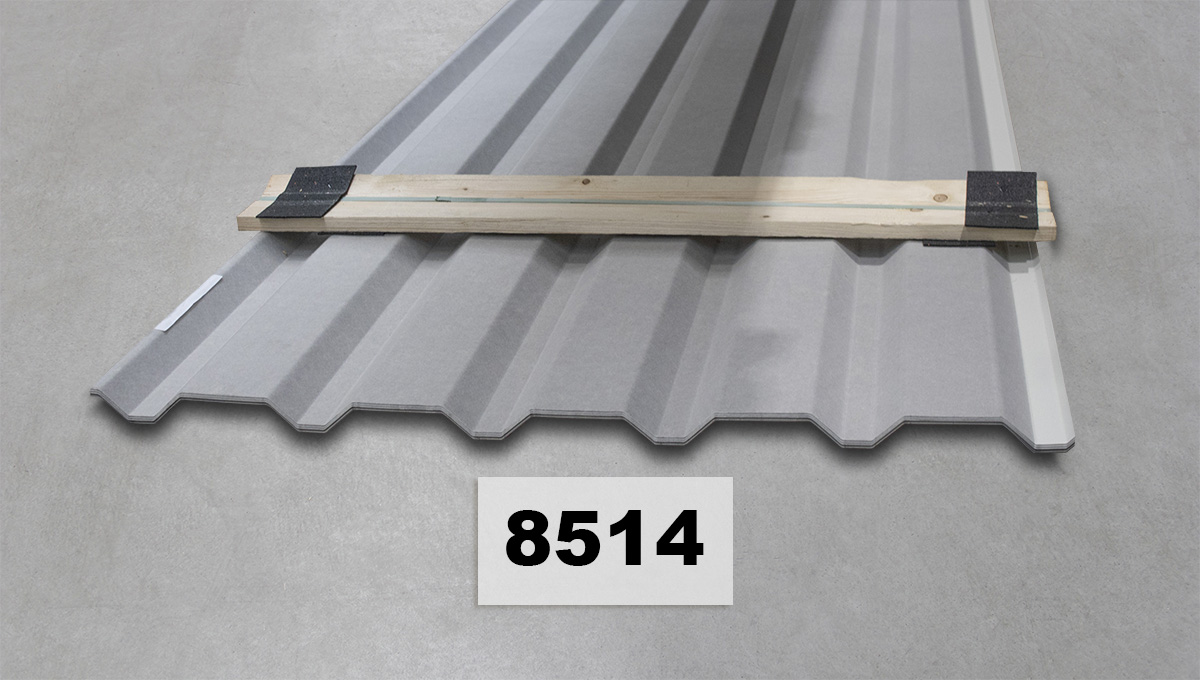 Dachblech, Trapezprofil, Wellblech, grau, Metall