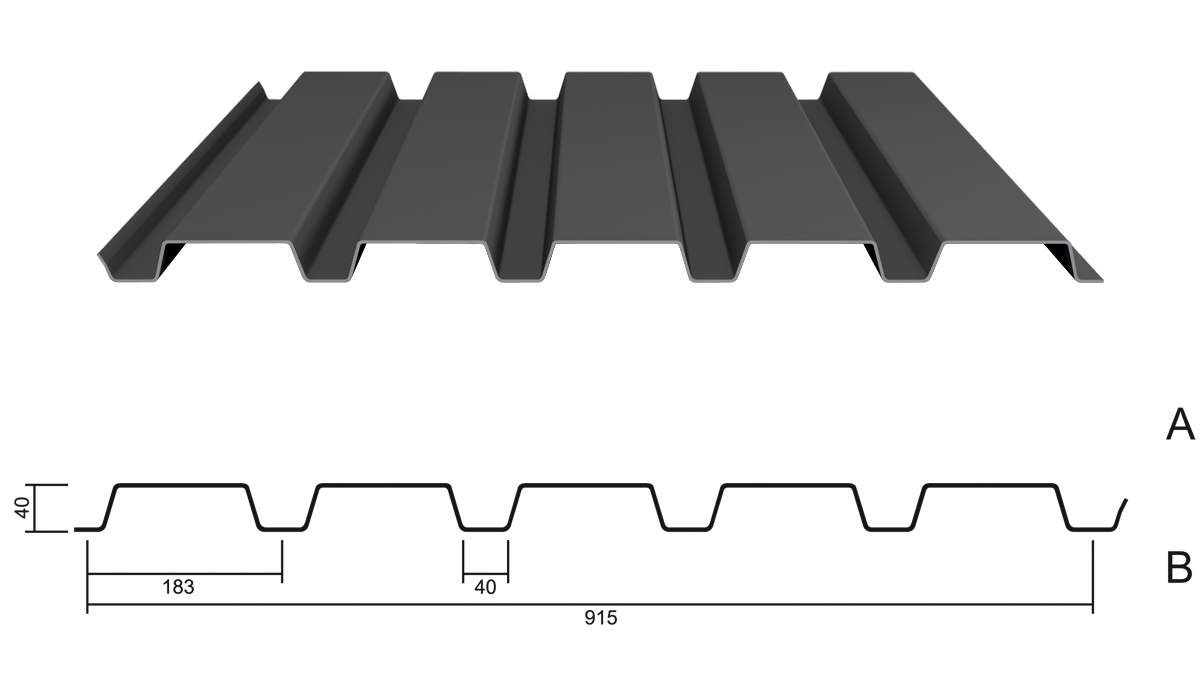 M 40/183 Wandblech