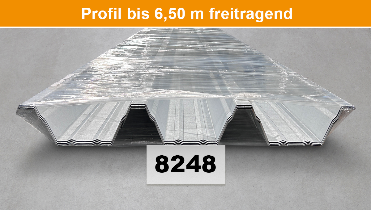 Dachtafel, Starker Stahl, Stahlblech, Tragplattenspiel, Metallblech