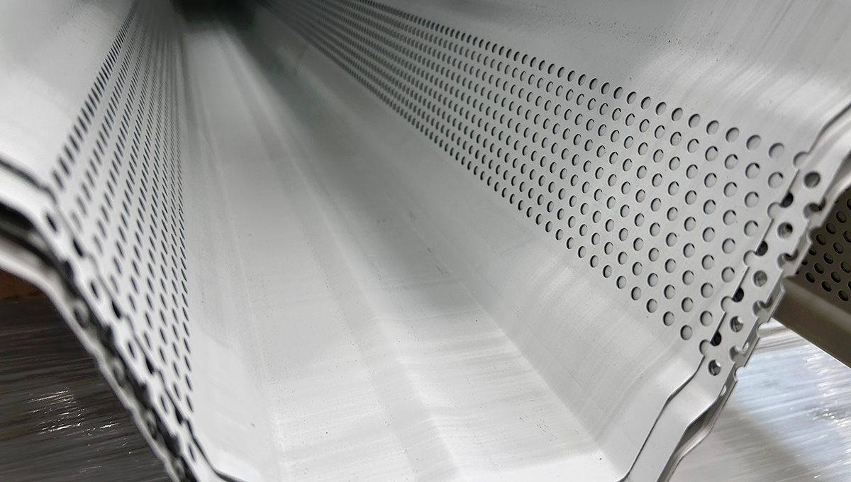 Metallschale, Löcher perforiert, Korbkorb, Küchenbehälter, Silberfarben