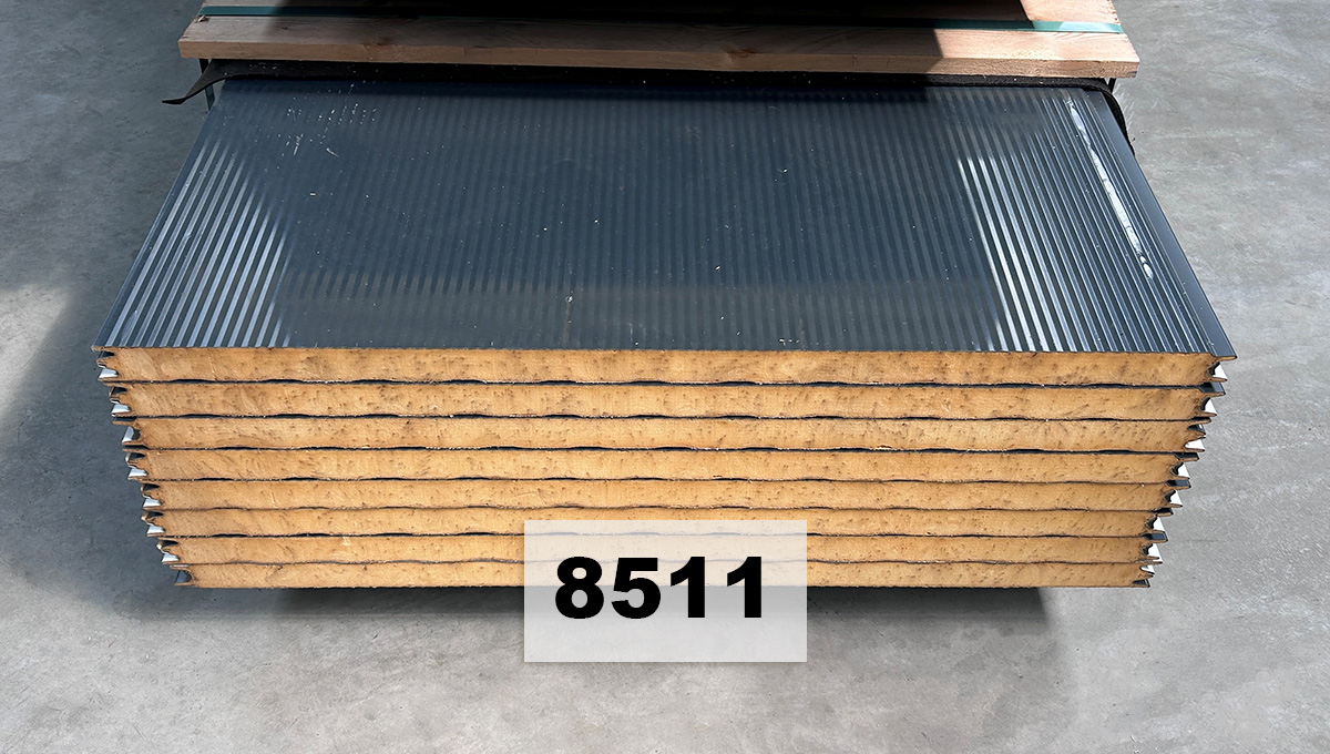 Schraub-/Wellplatten, Brettwellplatten, Dachplatten, Holzfaser, Stahlverbundplatte