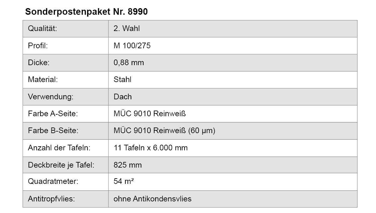 Dachblech, Stahl, Dach, Spitzenschutz, Reinweiß
