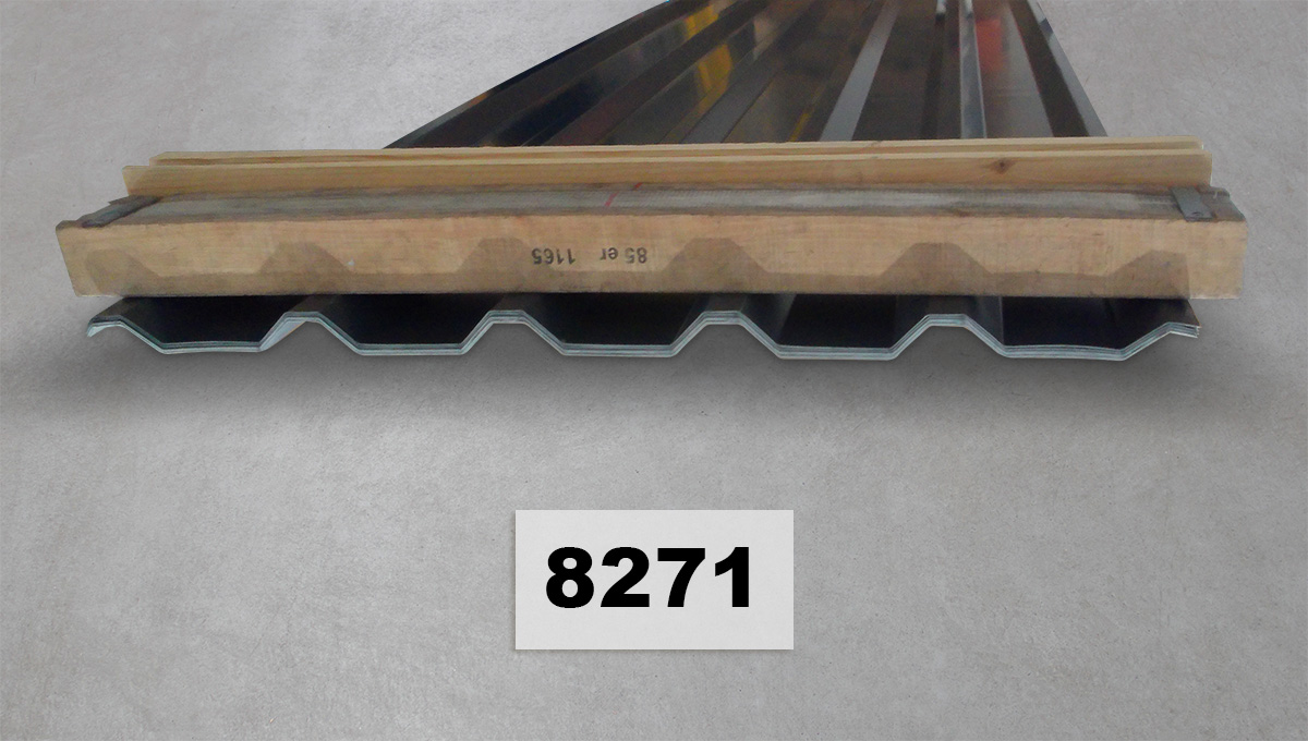 stahlträger, Tragschicht, Profilstahl, Wellprofil, Verlegeplatte