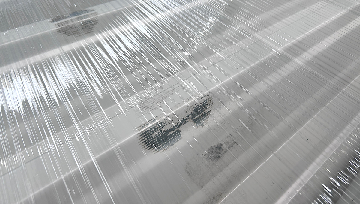 plastic wrap, Stretchfilm, transparent, Palettenfolie, Dehnbare Folie