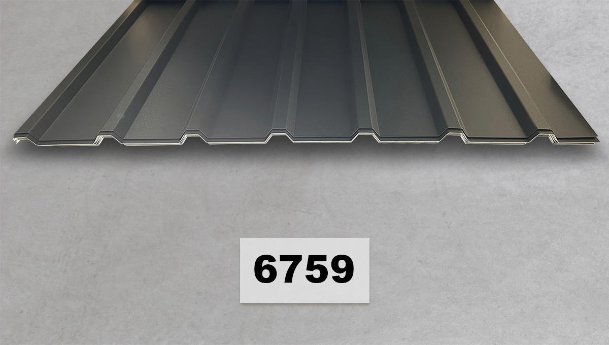 Metallesche, Wellbleilte Metallplatte, Metallpaneel, Industrie Metall, Grau