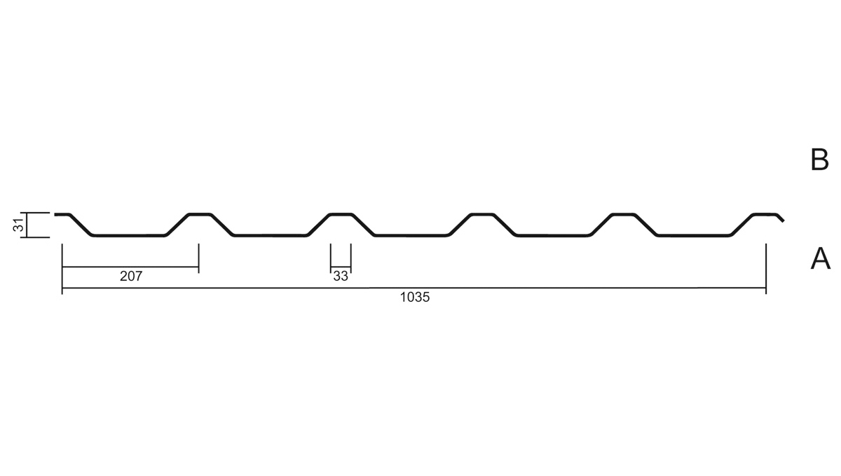 trapezblech-m35-1-207-zeichnung