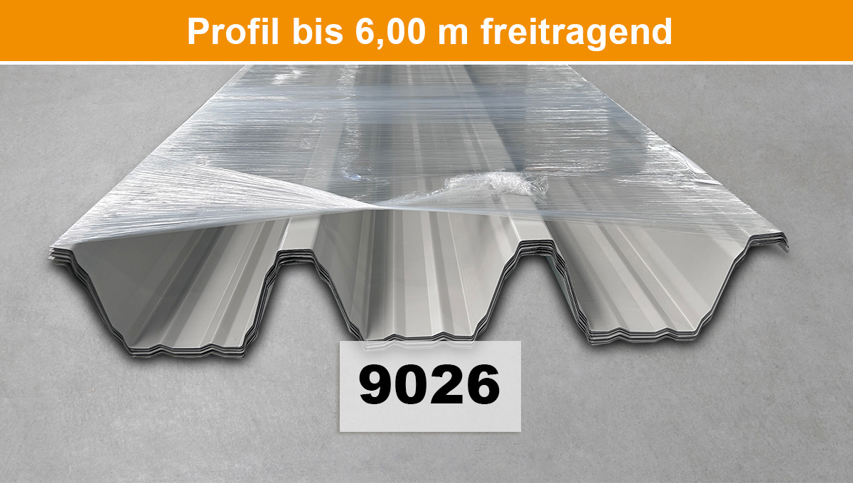 Trapezblech, Wellblech, Metallblech, Stahlblech, Blechbahn, Stahlblech, Wellblech, Dachblech, Metallplatte, Profilblech
