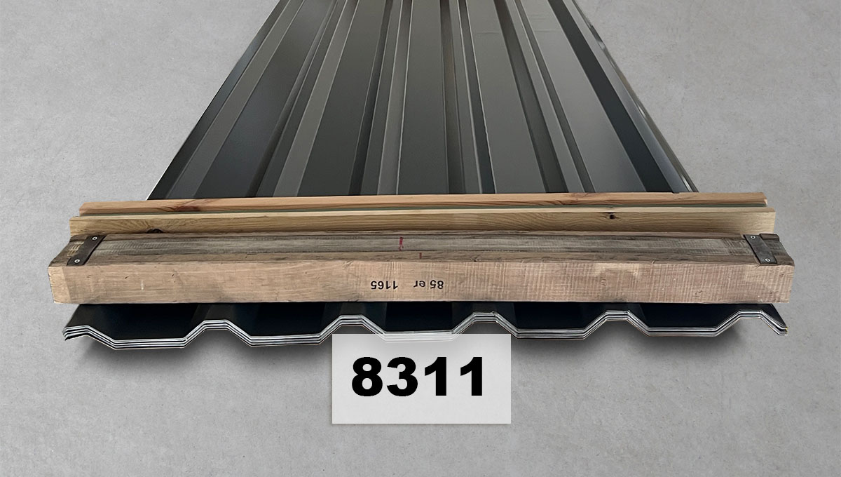 MetalPanel, Steel Roofing, Corrugated Sheet, Wooden Plank, Number 8311