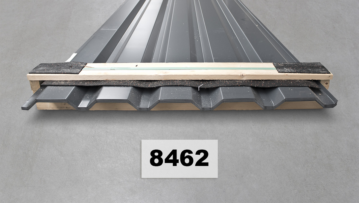 Dachziegel, Metalldach, Schwarz, Profil, Verpackung