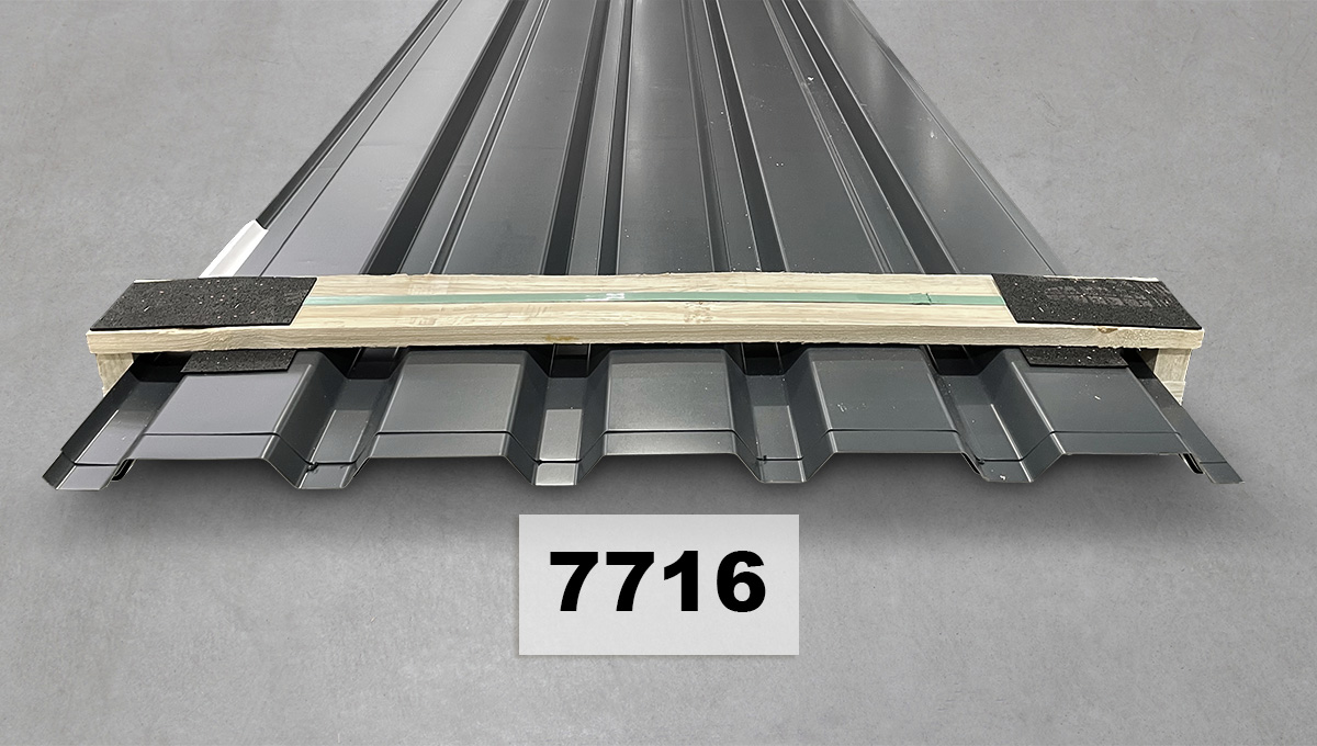 Dachblech, Stahlblech, Dachprofil, Verzinkt, Dachdeckung