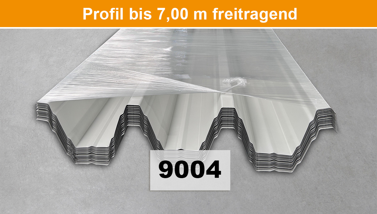 Stahlbleche, Dachblech, Wellblech, Metallbleche, Blechbahnen