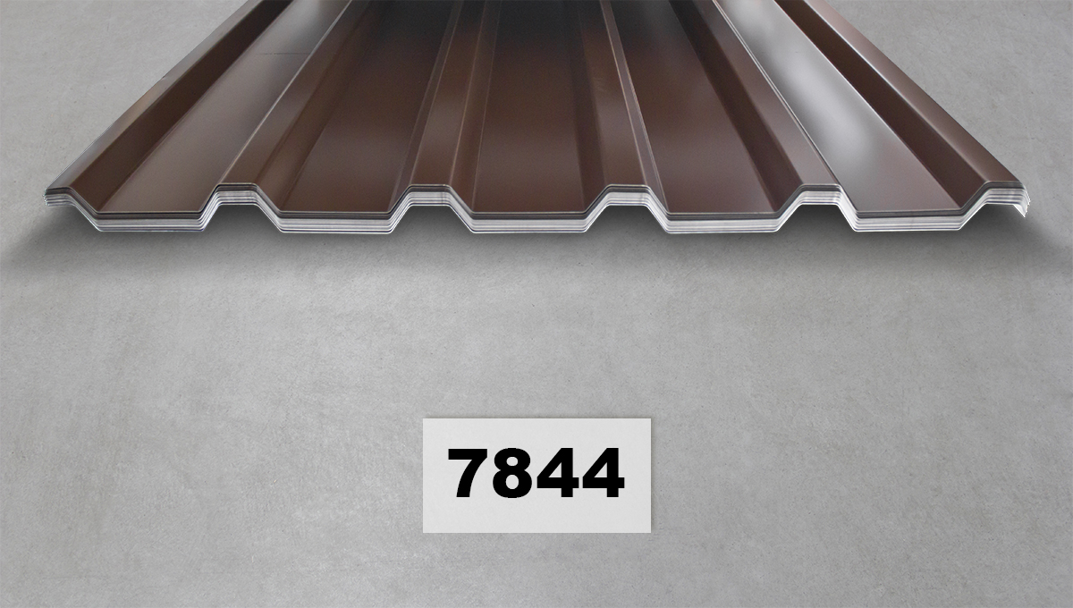 Metallblech, Dachblech, Stahlblech, Wellenprofil, EUR–Bauplatte