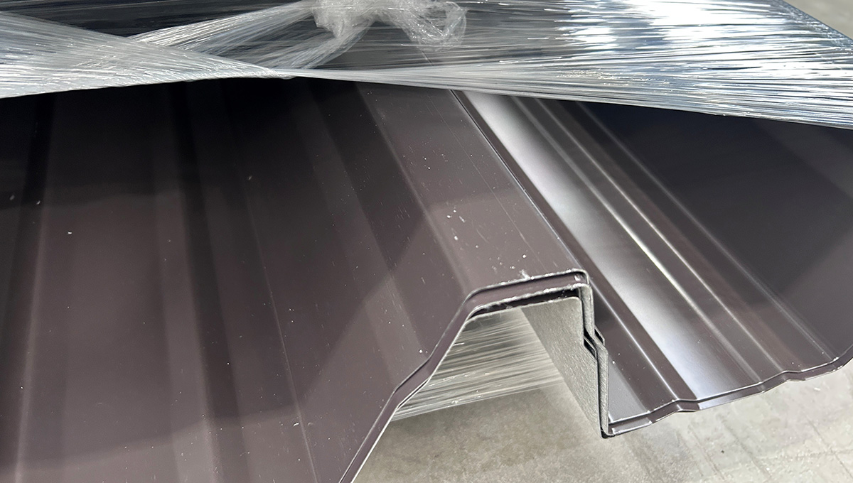 Metalldachpaneel, Dachblech, Stahlblech, Riffelblech, Dachprofil