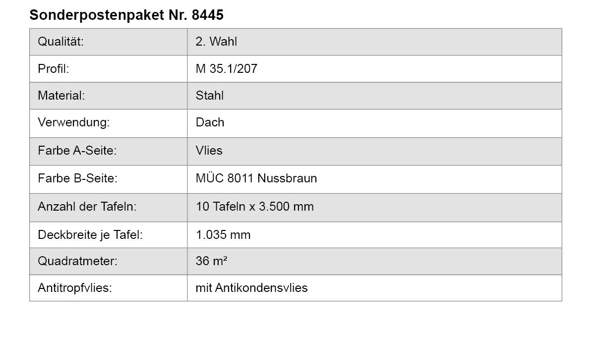 Stahl, Dach, Fliese, Vlies, Nussbraun