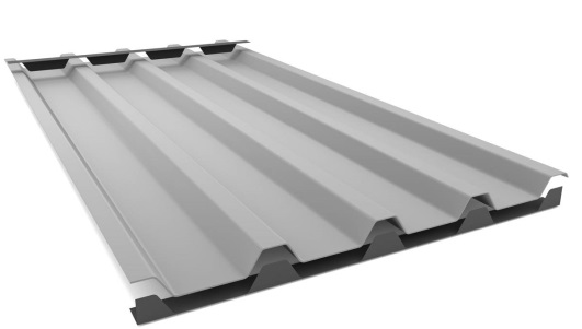 Das Bild zeigt Zahnbleche an einem Trapezblech