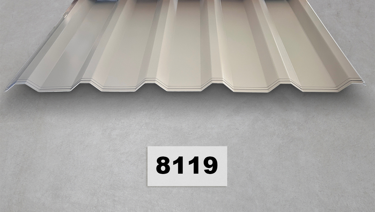 Dachblech, Metallblech, Profilblech, Blechrippe, Stahlblech