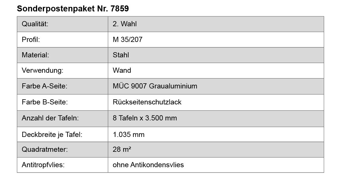 Stahlwand, Aluminium, Graualuminium, Tafelplatte, Dekorplatte