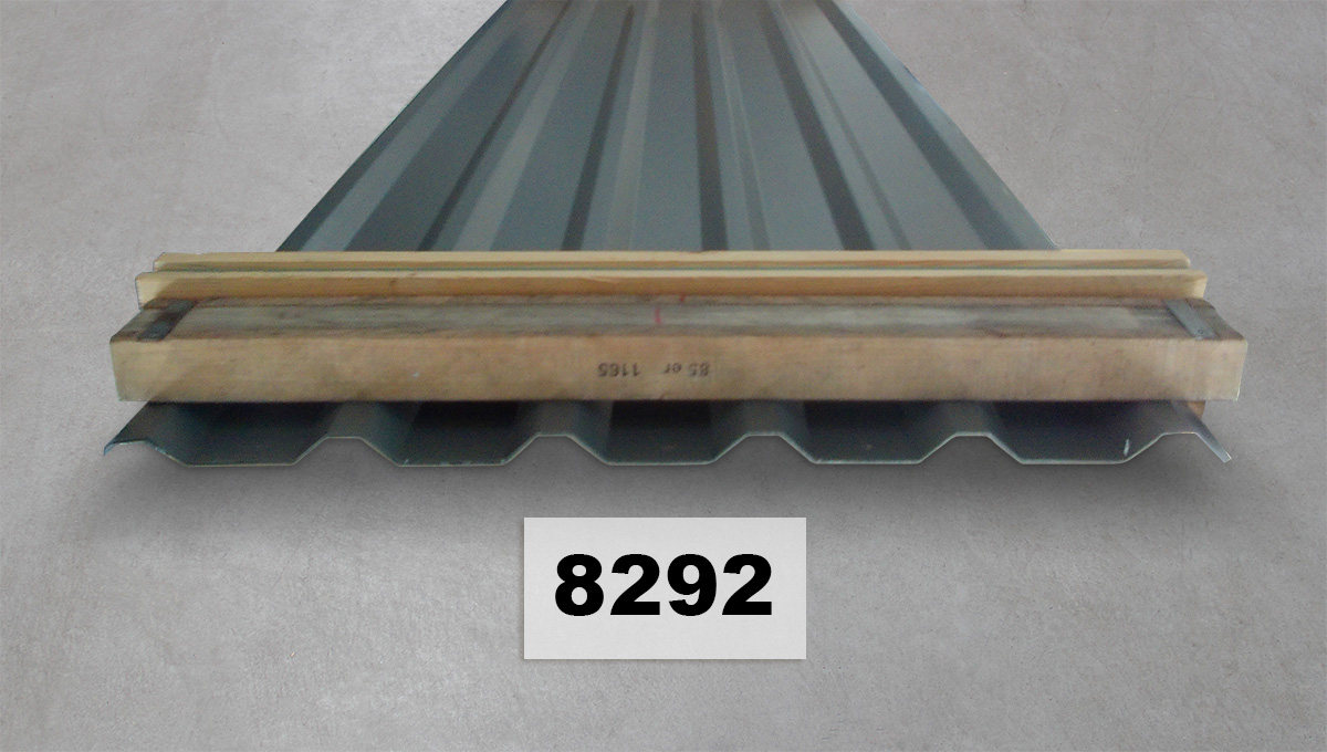 Dacheindeckung, Stahlblech, Welle, Metallprofil, Profildachbahn