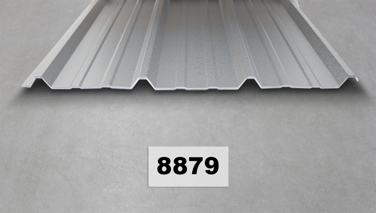 Metallblech, Dachblech, Profilblech, Stahlblech, Grau