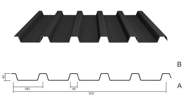 M 40/183 Dachblech